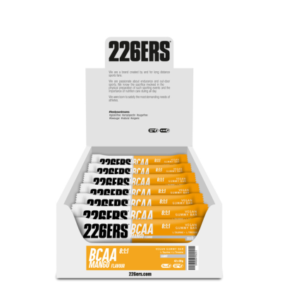 BOX VEGAN GUMMY BAR 226ers - wegański żelek o smaku mango, 30g. (42 sztuki)